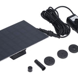 Solar Water Pump DC Brushless Monocrystalline Silicon Landscape Floating Fountain 9V 1.8W