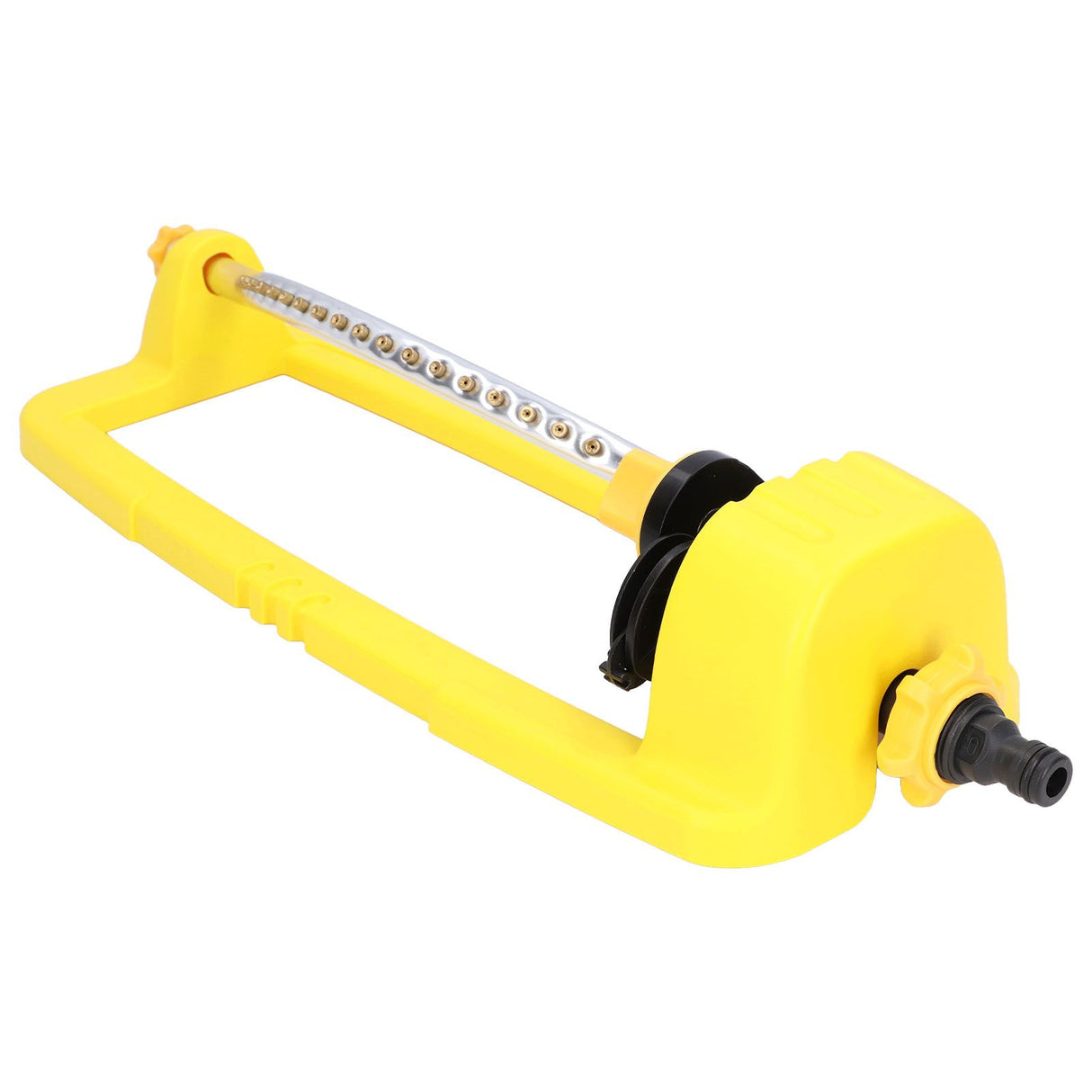 Oscillating Sprinkler 18 Holes Large Coverage Automatic Rotation Water Sprinkler for Lawns Gardens