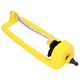 Oscillating Sprinkler 18 Holes Large Coverage Automatic Rotation Water Sprinkler for Lawns Gardens - Low Angle