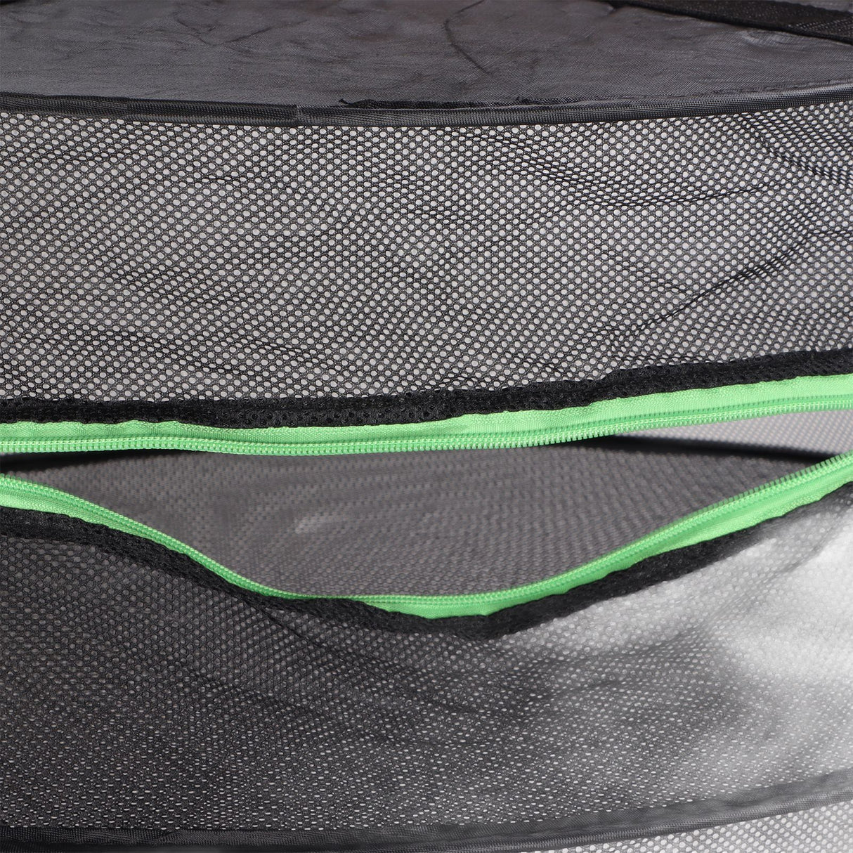 Herb Drying Rack Breathable Mesh Hanging Foldable Dryer with Zippers Ring for Garden Plant