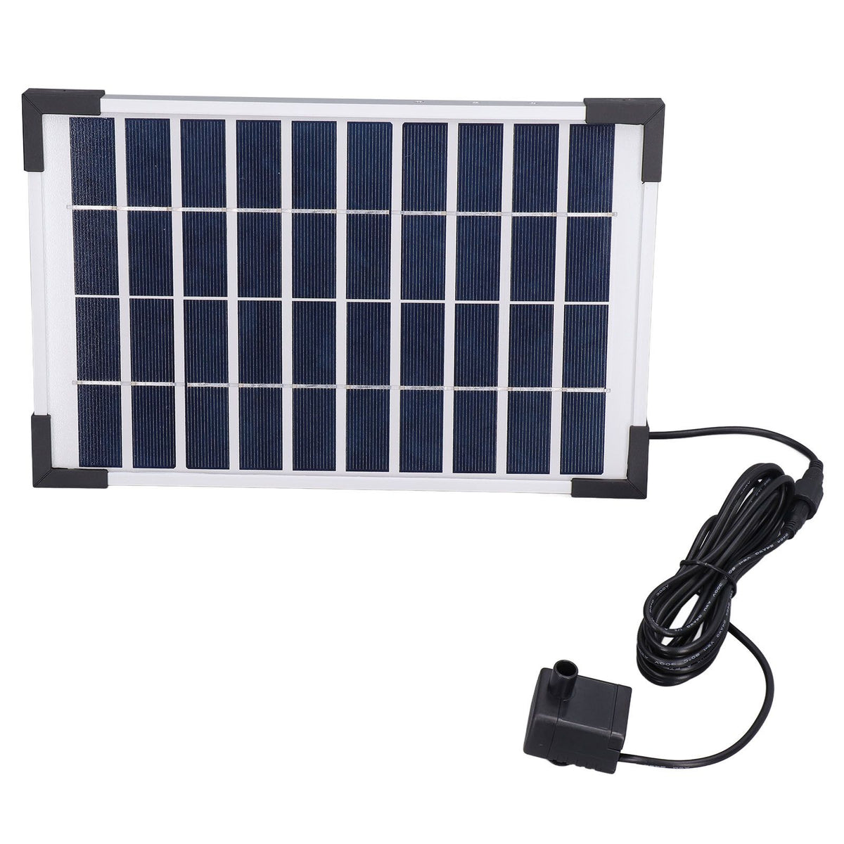 10V 5W Solar Fountain Kit Floating Solar Fountain Water Pump Kit for Gardens Pools Fish Tanks Aquariums
