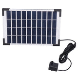 10V 5W Solar Fountain Kit Floating Solar Fountain Water Pump Kit for Gardens Pools Fish Tanks Aquariums - Side View