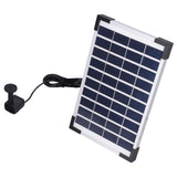 10V 5W Solar Fountain Kit Floating Solar Fountain Water Pump Kit for Gardens Pools Fish Tanks Aquariums