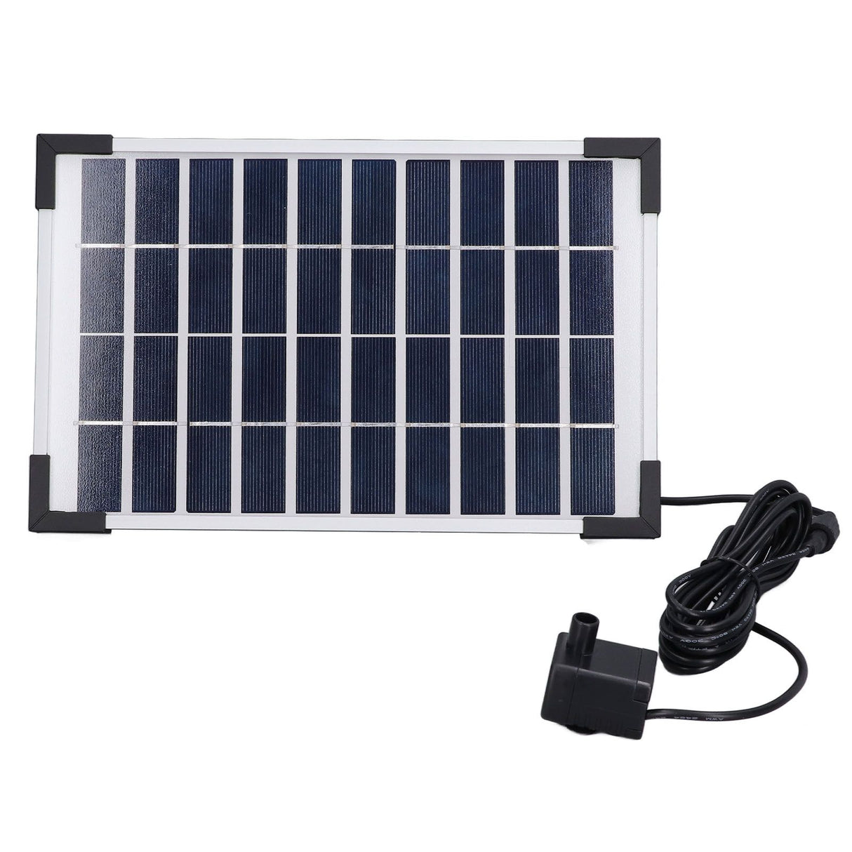 10V 5W Solar Fountain Kit Floating Solar Fountain Water Pump Kit for Gardens Pools Fish Tanks Aquariums