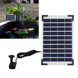 10V 5W Solar Fountain Kit Floating Solar Fountain Water Pump Kit for Gardens Pools Fish Tanks Aquariums
