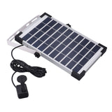 Solar Fountain Solar Powered 10000 Hours Life Fine Workmanship Simple Operation Solar Fountain Pump - Top-Down View