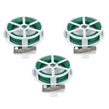 6Pcs Green Tie Wire Gardening Twist Tie Climbing Vine Tie Wire for DIY Flower Fixed Plant Support - Low Angle