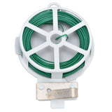 6Pcs Green Tie Wire Gardening Twist Tie Climbing Vine Tie Wire for DIY Flower Fixed Plant Support