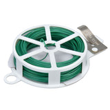 6Pcs Green Tie Wire Gardening Twist Tie Climbing Vine Tie Wire for DIY Flower Fixed Plant Support