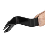 2Pcs Forked Head Hand Weeder Puller Wood Handle Remove Weeds Shovel Garden Weeding Fork Trimming Tools Planting Gadgets