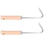 2pcs Garden Weeder Lightweight Efficient Labor Saving Ergonomic Design Small Compact Digging Supplies