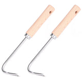 2pcs Garden Weeder Lightweight Efficient Labor Saving Ergonomic Design Small Compact Digging Supplies