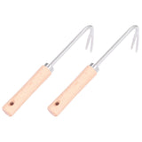 2pcs Garden Weeder Lightweight Efficient Labor Saving Ergonomic Design Small Compact Digging Supplies