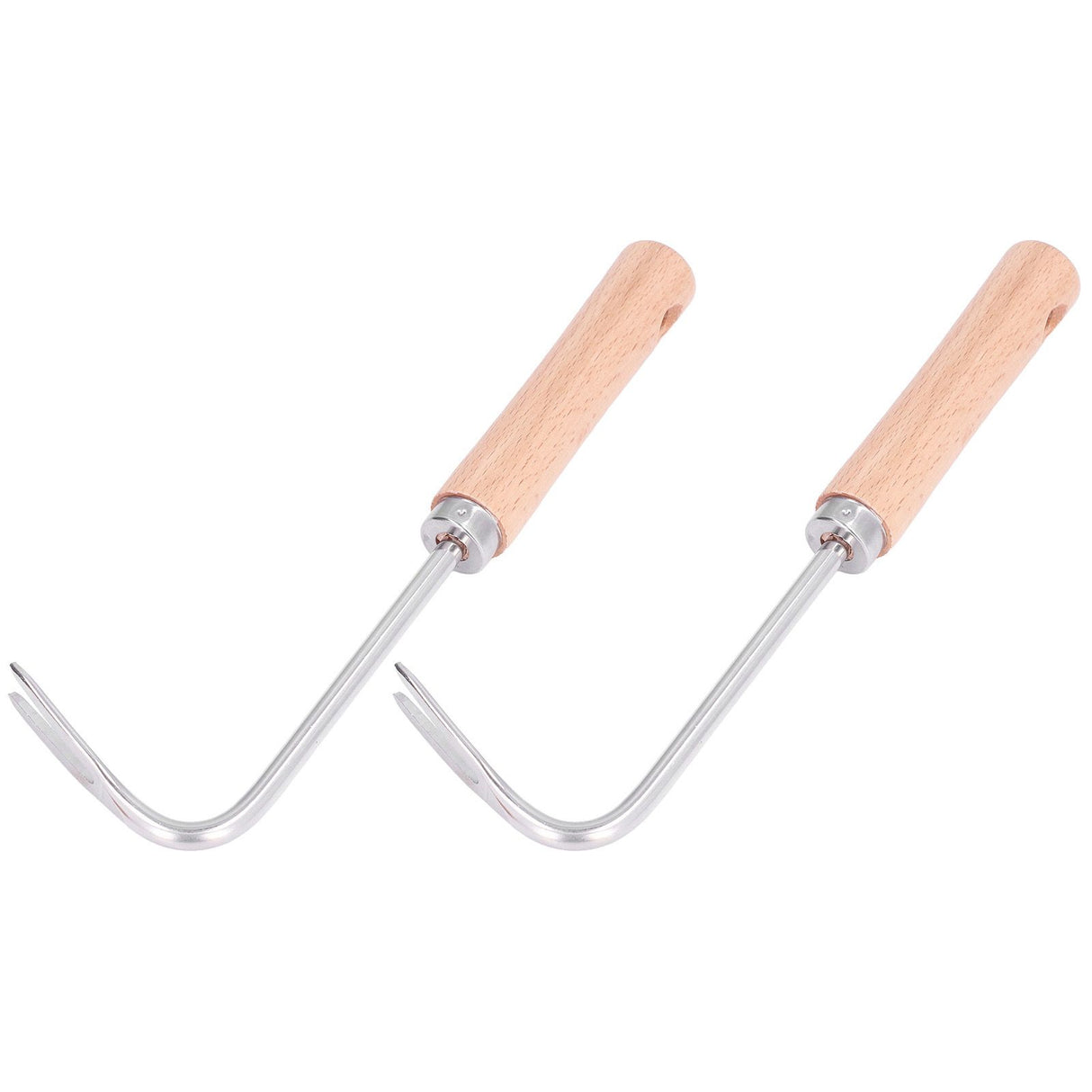 2pcs Garden Weeder Lightweight Efficient Labor Saving Ergonomic Design Small Compact Digging Supplies