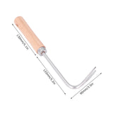 2pcs Garden Weeder Lightweight Efficient Labor Saving Ergonomic Design Small Compact Digging Supplies