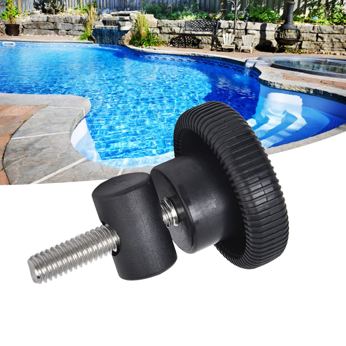 Swivel Nut and Knob Clamping Hand Knob Replacement for Hayward SPX1600PN Pool Pump