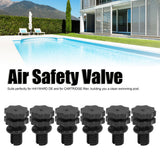 6Pcs Vent Valve Air Safety Exhaust Pool Filter Accessory Set Kit for HAYWARD DE Pool Cleaning Tools