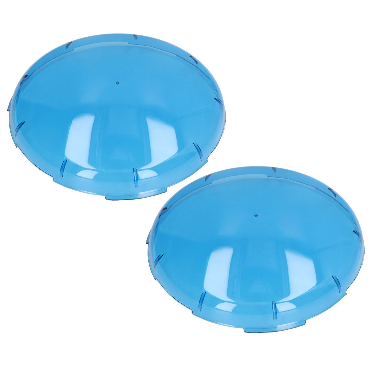 2Pcs 19cm Pool Lamp Lens Cover Swimming Pond Light Blue Transparent Lid for HAYWARD AMERILITE