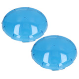 2Pcs 19cm Pool Lamp Lens Cover Swimming Pond Light Blue Transparent Lid for HAYWARD AMERILITE - Front View