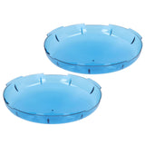 2Pcs 19cm Pool Lamp Lens Cover Swimming Pond Light Blue Transparent Lid for HAYWARD AMERILITE - Top-Down View