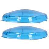 2Pcs 19cm Pool Lamp Lens Cover Swimming Pond Light Blue Transparent Lid for HAYWARD AMERILITE
