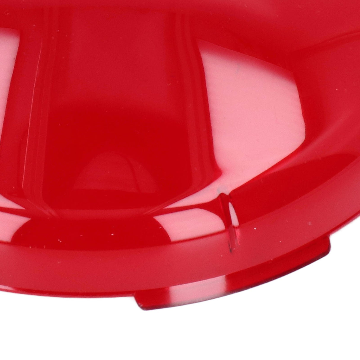 2Pcs Pool Lens Cover Plastic Red Transparent Underwater Light Lens Covers for Spa Lights 19cm