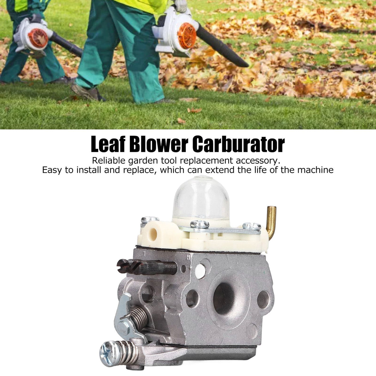 Carburetor Kit Leaf Blower Carb Accessory Replacement Tool Set for WTA‑33‑1 PB‑250