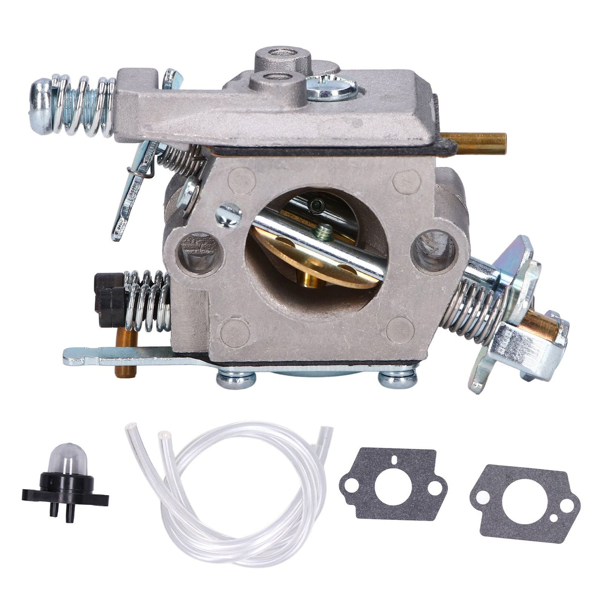 Chainsaw Carburetor Gasket Oil Bubble Pipe Kit 530069703 Replacement for ZAMA C1UW8 C1UW14 C1UW14A Poulan