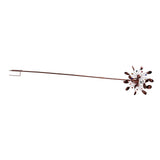 Solar Wind Spinners Multi Color LED Lights Garden Wind Catcher Windmill for Courtyard