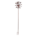 Solar Wind Spinners Multi Color LED Lights Garden Wind Catcher Windmill for Courtyard