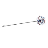 Outdoor Metal Wind Spinners LED Light Solar Powered Windmill for Yard Garden Lawns Decoration - Extra Image