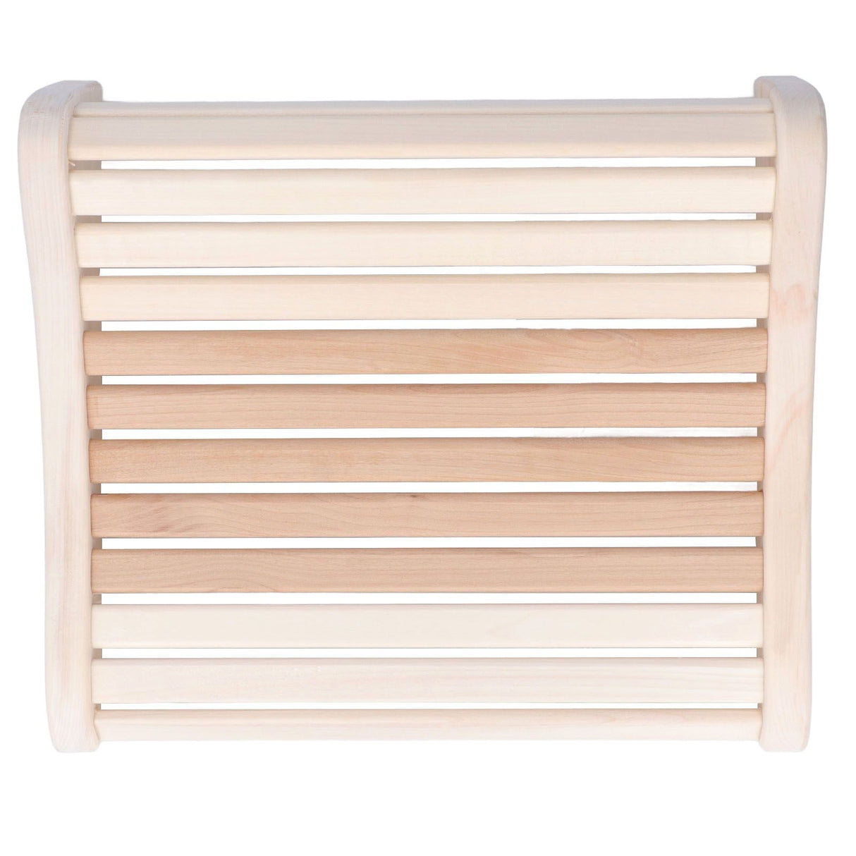 Sauna Pillow Relieving Pain Convenient Practical Relaxing Comfortable Ergonomic Design Wooden Back Bolster