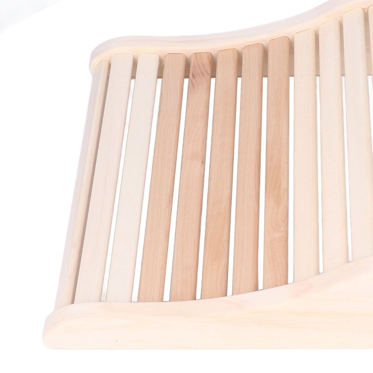 Sauna Pillow Relieving Pain Convenient Practical Relaxing Comfortable Ergonomic Design Wooden Back Bolster