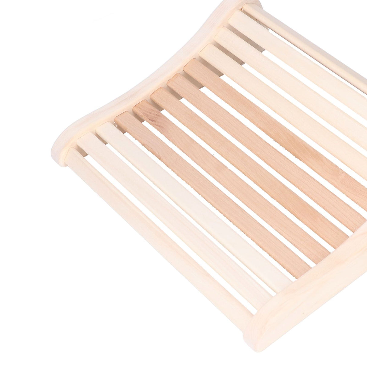 Sauna Pillow Relieving Pain Convenient Practical Relaxing Comfortable Ergonomic Design Wooden Back Bolster