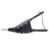 Hand Made Wooden Fireplace Blower Smoke Resistance Fireplace Wood Bellows for Barbecue