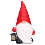 Garden Resin Gnome Statue Sculpture Garden Ornaments for Desktop Courtyard Decorations - Rear View
