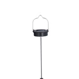 1.2V 0.5W Solar Wrought Iron Hollow Projection Lamp Outdoor Rainproof Solar Water Drop Chandelier - Extra Image