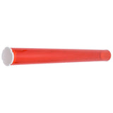 Long Pipe Bird Feeder Red Transparent Outdoor Bird Feeder Tube Wild Bird Feeding Pipe for Garden