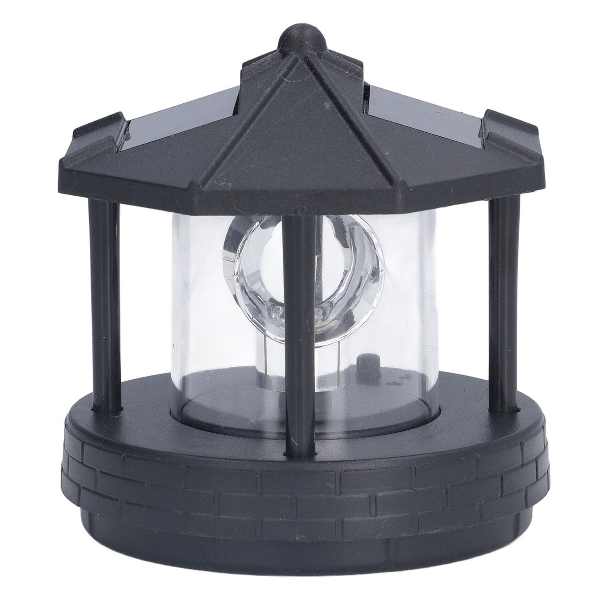 LED Solar Light Unique Tower Design 360 Degree Rotation Energy Saving Easy Installation Outdoor Lamp