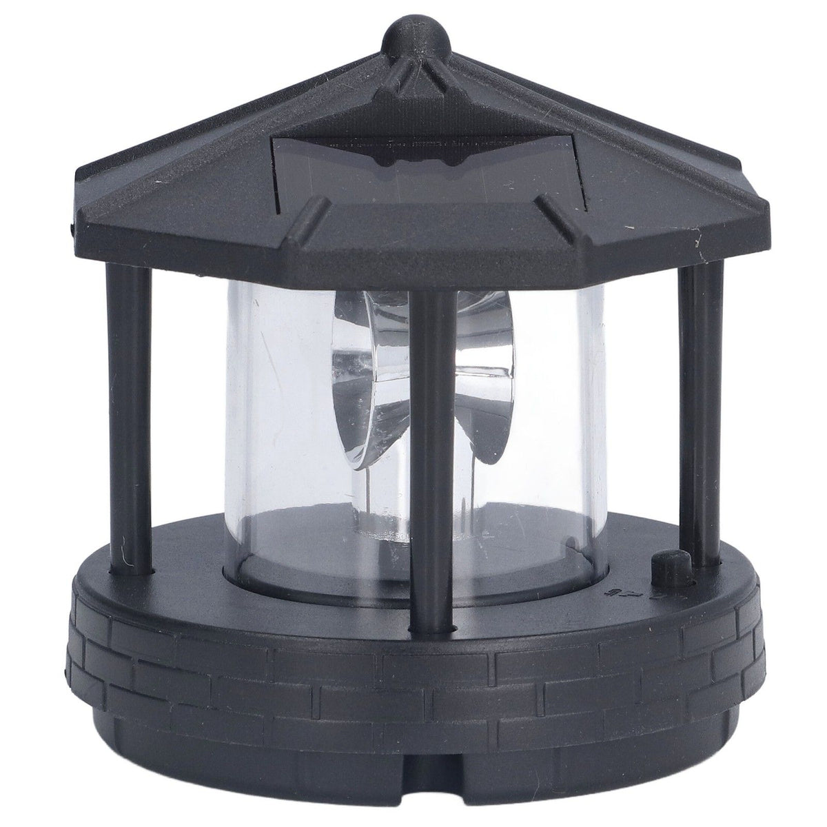 LED Solar Light Unique Tower Design 360 Degree Rotation Energy Saving Easy Installation Outdoor Lamp