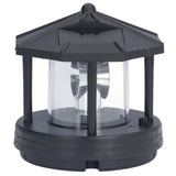 LED Solar Light Unique Tower Design 360 Degree Rotation Energy Saving Easy Installation Outdoor Lamp