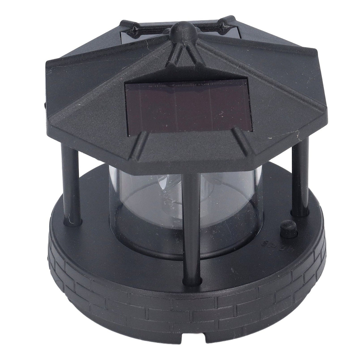 LED Solar Light Unique Tower Design 360 Degree Rotation Energy Saving Easy Installation Outdoor Lamp