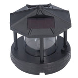 LED Solar Light Unique Tower Design 360 Degree Rotation Energy Saving Easy Installation Outdoor Lamp