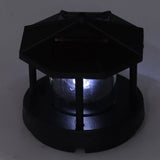 LED Solar Light Unique Tower Design 360 Degree Rotation Energy Saving Easy Installation Outdoor Lamp