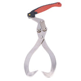 Log Tongs Log Lifting Grapple Hook Wooden Claw Suitable for Garden Wood Handling - Top-Down View