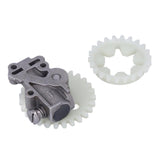 Chain Saw Oil Pump Oil Pump Gear Worm Oil Injection Wheel Accessories for STIHL 038 MS380 MS381 Chain Saw - Top-Down View