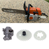 Chain Saw Oil Pump Oil Pump Gear Worm Oil Injection Wheel Accessories for STIHL 038 MS380 MS381 Chain Saw - Extra Image