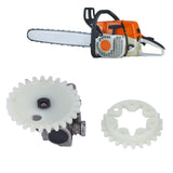 Chain Saw Oil Pump Oil Pump Gear Worm Oil Injection Wheel Accessories for STIHL 038 MS380 MS381 Chain Saw - Extra Image