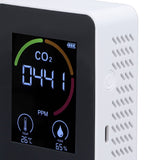 Digital Air Quality Monitor Carbon Dioxide Detector CO2 Tester Temperature Humidity Tester