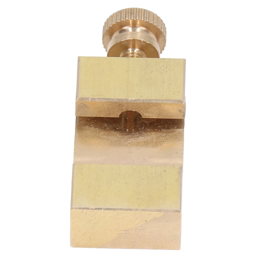 Brass Scribe Steel Ruler Positioning Limit Block Woodworking Angle Line Scriber Locator